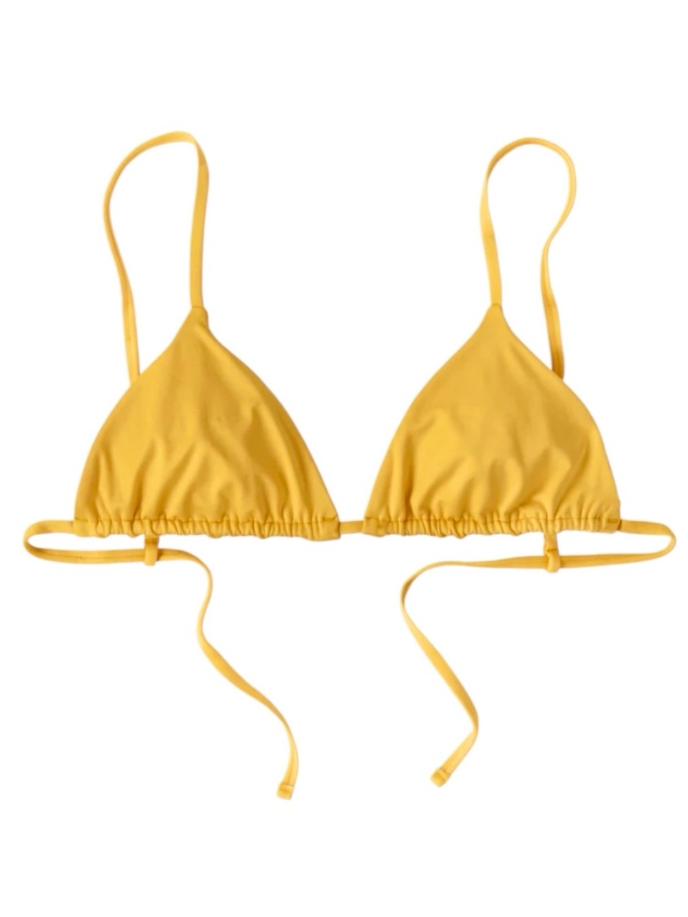 🌻NEW w/tag Patagonia Upswell Bikini Top Shine Yellow Swim Bralette Size Large